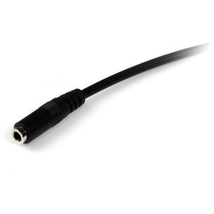 StarTech.com 2m 3.5mm 4 Position TRRS Headset Extension Cable - M/F - audio Extension Cable for iPhone - First End: 1 x Mi