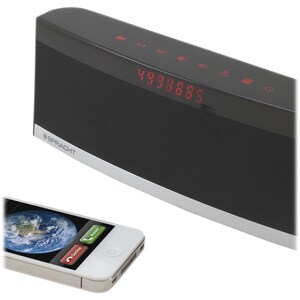 Spracht BluNote PRO 2.0 Portable Bluetooth Speaker System - 4.4 W RMS - Black - Bluetooth - Microphone, Passive Radiator, 