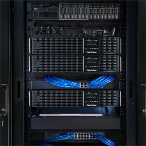 CyberPower UPS Systems OL1500RTXL2U Smart App Online -  Capacity: 1500 VA / 1350 W - 2U Rack/Tower - 4 Hour Recharge - 3.4