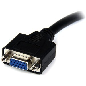 StarTech.com 20cm 8in. DVI to VGA Cable Adapter - DVI-I Male to VGA Female Dongle Adapter - First End: 1 x 29-pin DVI-I Di