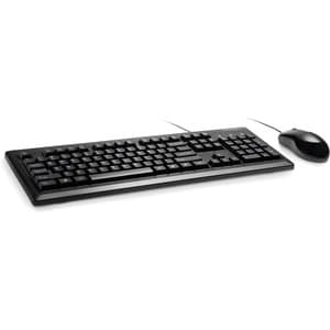 Kensington Keyboard for Life Desktop Set - USB Cable Keyboard - 104 Key - Black - USB Cable Mouse - Optical - 3 Button - S