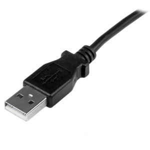 StarTech.com Cavo mini USB 1 m- A a Mini B con angolare verso l'alto - Estremità 1: 1 x Tipo A Maschio USB - Estremità 2: 