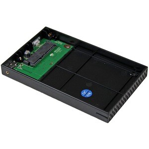 StarTech.com Box Esterno HDD per disco rigido SATA III 2.5" USB 3.0 con UASP in alluminio con cavo incorporato - 6Gbps - 1