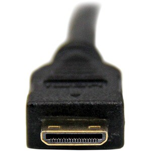 StarTech.com 1m (3.3 ft) Mini HDMI to DVI Cable, DVI-D to HDMI Cable (1920x1200p), HDMI Mini Male to DVI-D Male Display Ca