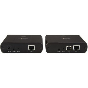 StarTech.com Newer version is USB2G4LEXT2NA - 4 Port USB 2.0 over Gigabit LAN or Direct Cat5e/Cat6 Ethernet Extender Syste