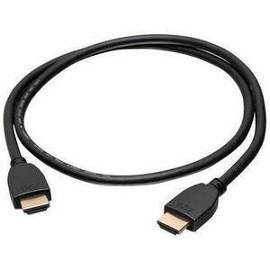 C2G 3ft High Speed HDMI Cable with Ethernet - 4K 60Hz - 3 ft HDMI A/V Cable for Audio/Video Device, Chromebook, Network De
