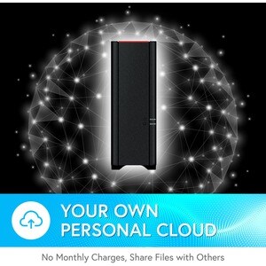 Buffalo LinkStation 210 4TB Personal Cloud Storage with Hard Drives Included - 1 x 4 TB HDD - Personal Cloud - Easy Setup 