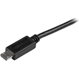 StarTech.com 0.5m Mobile Charge Sync USB to Slim Micro USB Cable - Phones & Tablets - A to Micro B M/M - Thin Micro USB Ch