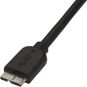 StarTech.com 15cm 6in Short Slim USB 3.0 A to Micro B Cable M/M - Mobile Charge Sync USB 3.0 Micro B Cable for Smartphones