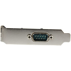 StarTech.com PEX1S553LP Serial Adapter - Low-profile Plug-in Card - TAA Compliant - PCI Express x1 - PC, Mac, Linux - 1 x 