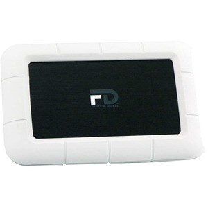 Fantom Drives 500GB Portable Hard Drive - Robusk Mini - 7200RPM, USB 3, Aluminum, Black, FRM500P - 500GB 7200RPM Portable 