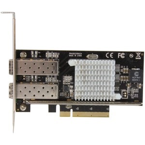 StarTech.com 10G Network Card ? 2x 10G Open SFP+ Multimode LC Fiber Connector ? Intel 82599 Chip ? Gigabit Ethernet Card -