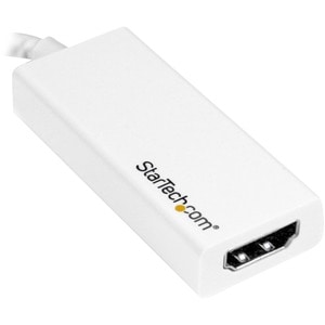 StarTech.com StarTech.com - USB-C to HDMI Adapter - 4K 30Hz - White - USB Type-C to HDMI Adapter - USB 3.1 - Thunderbolt 3