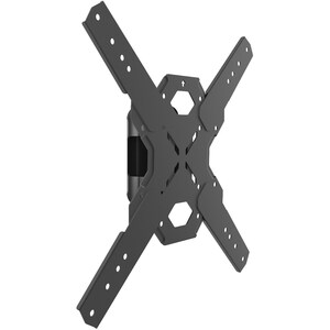 Kanto PS100 Wall Mount for TV - Black - 1 Display(s) Supported - 60" Screen Support - 88 lb Load Capacity - 400 x 400, 200