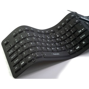 Soft-touch Comfort Silicone Waterproof Keyboard - WetKeys "Soft-touch Comfort" Professional-grade Full-size Flexible Silic