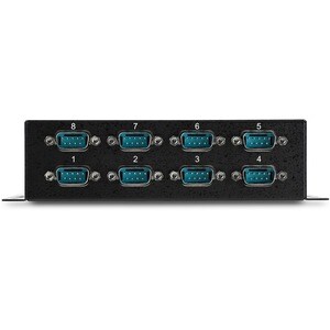 8 Port USB to Serial RS232 Adapter - Wall Mount - Din Rail - COM Port Retention - FTDI USB to DB9 RS232 Hub (ICUSB2328I)