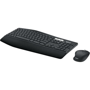 Logitech MK850 Performance Wireless Keyboard and Mouse Combo - USB Wireless Bluetooth/RF - Black - USB Wireless Bluetooth/
