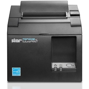 Star Micronics Thermal Printer TSP143IIIU GRY US - USB - Gray - Receipt Printer - 250 mm/sec - Monochrome - Auto Cutter