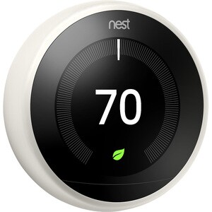 Google Nest Learning Thermostat - For HVAC System, Heat Pump, Home