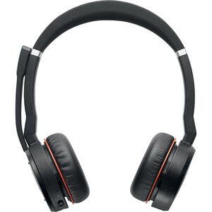 Jabra Evolve 75 Headset MS Stereo - Stereo - Wireless - Bluetooth - 3048 cm - 20 Hz - 20 kHz - Over-the-head - Binaural - 