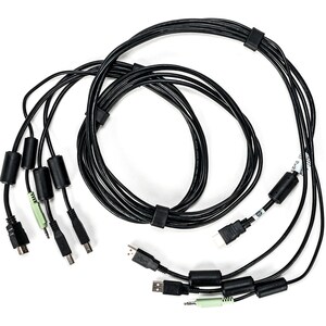 AVOCENT 1.83 m KVM Cable for Keyboard/Mouse, Speaker, Audio/Video Device, KVM Switch - First End: USB - Second End: HDMI D