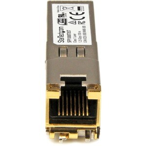 StarTech.com 1000Base-TX - Gigabit Transceiver - Copper SFP - RJ45 SFP - MSA Compliant - 100m - Gigabit SFP Module - For D