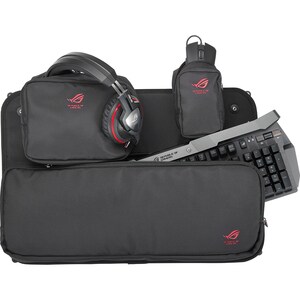 Asus ROG Ranger Carrying Case (Suitcase) Clothing, Gear, Gaming - Damage Resistant - Acrylonitrile Butadiene Styrene (ABS)
