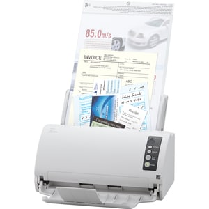 Fujitsu fi-7030 TAA Compliant Value-Priced Front Office Color Duplex Document Scanner with Auto Document Feeder (ADF) - 24
