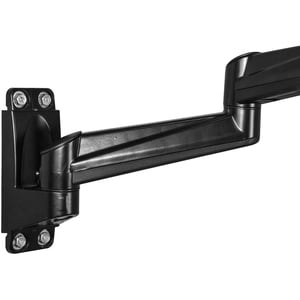 StarTech.com Wall Mount for Monitor - Black - Adjustable Height - 2 Display(s) Supported - 61 cm (24") Screen Support - 9.