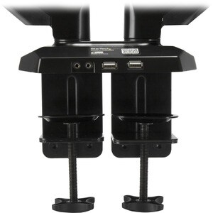 Desk Mount Dual Monitor Arm - Adjustable - Supports Monitors 12” to 30” - Full Motion VESA Mount Double Monitor Arm - Desk