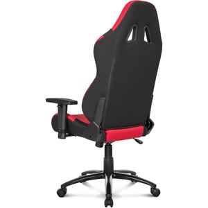 AKRACING Core Series EX-Wide Gaming Chair - For Gaming - Metal, Aluminum, Steel, Polyester, Fabric, Nylon - Red, Black
