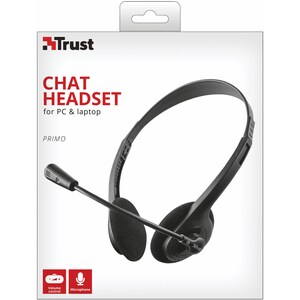 Cuffie Trust Primo Cavo Over-the-head Stereo - Binaural - Supra-aural - 32 Ohm - 70 Hz a 20 kHz - 180 cm Cavo - Mini-telef