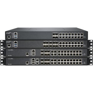 SonicWall NSA 3650 High Availability Network Security/Firewall Appliance - 16 Port - 1000Base-T, 10GBase-X - Gigabit Ether