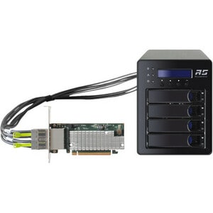 HighPoint eNVME SSD6540 4-Bay U.2 NVMe RAID Storage Solution - 4 x SSD Supported - RAID Supported 0, 1, 5, 10 - 4 x Total 