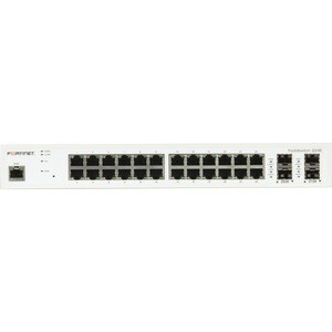 Fortinet FortiSwitch FS-224E Ethernet Switch - 24 Ports - Manageable - Gigabit Ethernet - 1000Base-X, 10/100/1000Base-T - 