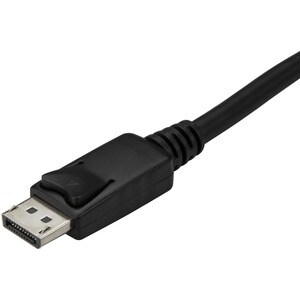 StarTech.com 3 m DisplayPort/Thunderbolt 3 A/V Cable for Chromebook, Projector, Monitor, Audio/Video Device, MacBook, Work