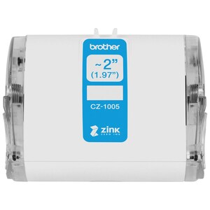 Brother CZ-1005 Multipurpose Label - 50.04 mm - Zero Ink (ZINK) - 1