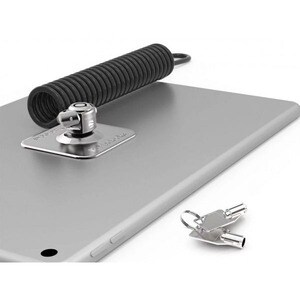 Compulocks Universal Cable Lock For Tablet - 1.83 m Cable - Black - Galvanized Steel - For Tablet