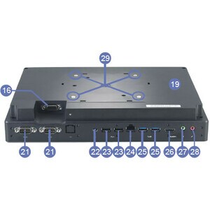 Shuttle XPC P20U All-in-One Computer - Intel Celeron 3865U 1.80 GHz DDR4 SDRAM - 29.5 cm (11.6") 1366 x 768 Touchscreen Di