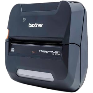 Brother RuggedJet RJ4250WBL Mobile Direct Thermal Printer - Monochrome - Portable - Label/Receipt Print - USB - Bluetooth 