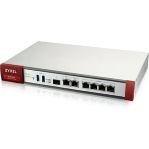 ZYXEL ZyWALL ATP200 Network Security/Firewall Appliance - 6 Port - 1000Base-T, 1000Base-X - Gigabit Ethernet - DES, 3DES, 
