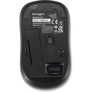 Kensington Mouse for Life Mouse - Wireless - Black