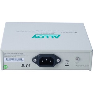 Alloy POE2000LC Transceiver/Media Converter - 1 x Network (RJ-45) - 1 x LC Ports - DuplexLC Port - Multi-mode - Gigabit Et