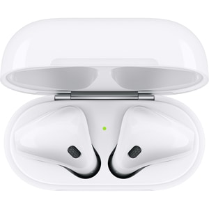 AirPods with standard Charging Case (2nd generation) - Charges with Lightning Cable (Optional Wireless Charging Case MR8U2