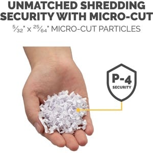 Fellowes AutoMax™ 100M Auto Feed Shredder - Non-continuous Shredder - Micro Cut - 100 Per Pass - for shredding Paper, Stap