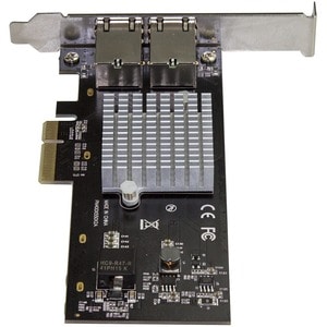 Dual Port 10G PCIe Network Adapter Card - Intel-X550AT 10GBASE-T & NBASE-T PCI Express Network Interface Adapter 10/5/2.5/