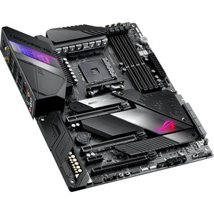 Asus ROG Crosshair VIII Hero Desktop Motherboard - AMD Chipset - Socket AM4 - ATX - 128 GB DDR4 SDRAM Maximum RAM - DIMM, 
