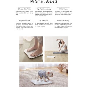 Xiaomi Body Mass Index Scale - 150 kg Maximum Weight Capacity