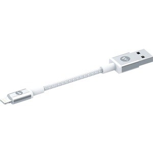 Mophie Charging Cable - For iPhone, iPad, iPod - 5 V DC - White - 3 m Cord Length - 1
