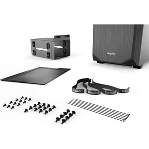 be quiet! Computer Case - ATX, Micro ATX, Mini ITX Motherboard Supported - Midi Tower - Acrylonitrile Butadiene Styrene (A